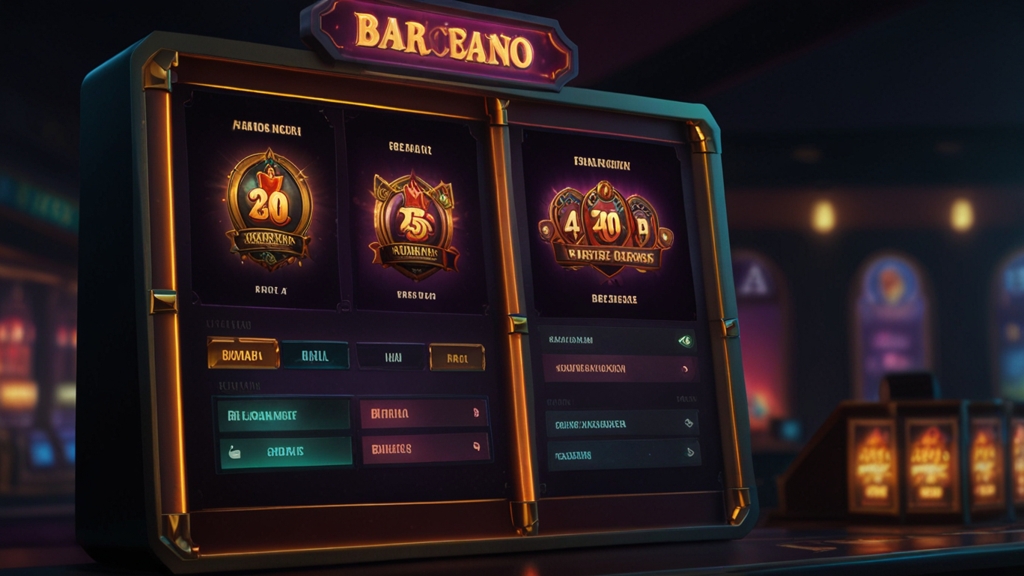 Pantalla de caja del casino con pasos para reclamar un bono y verificar la cuenta