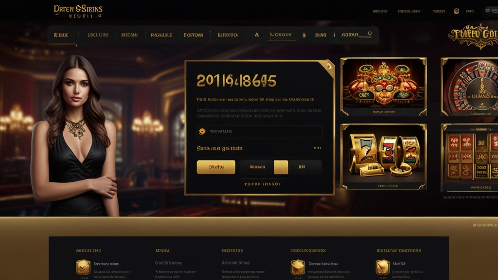 Interfaz de casino mostrando dónde introducir el código de bono