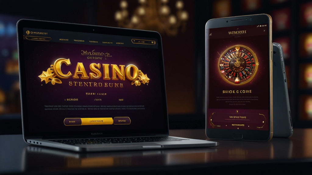 Persona reclamando un bono sin depósito desde el registro del casino