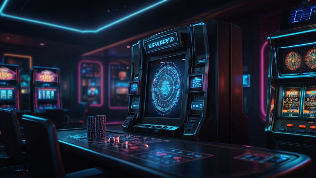 Pantalla con licencia, candado digital y escudo de seguridad en un casino online